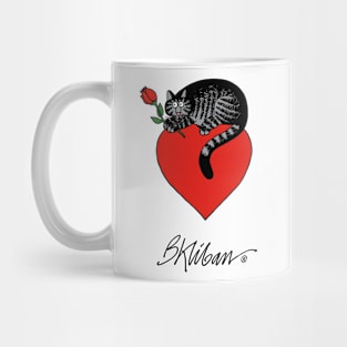 B kliban cat love, valentine Mug